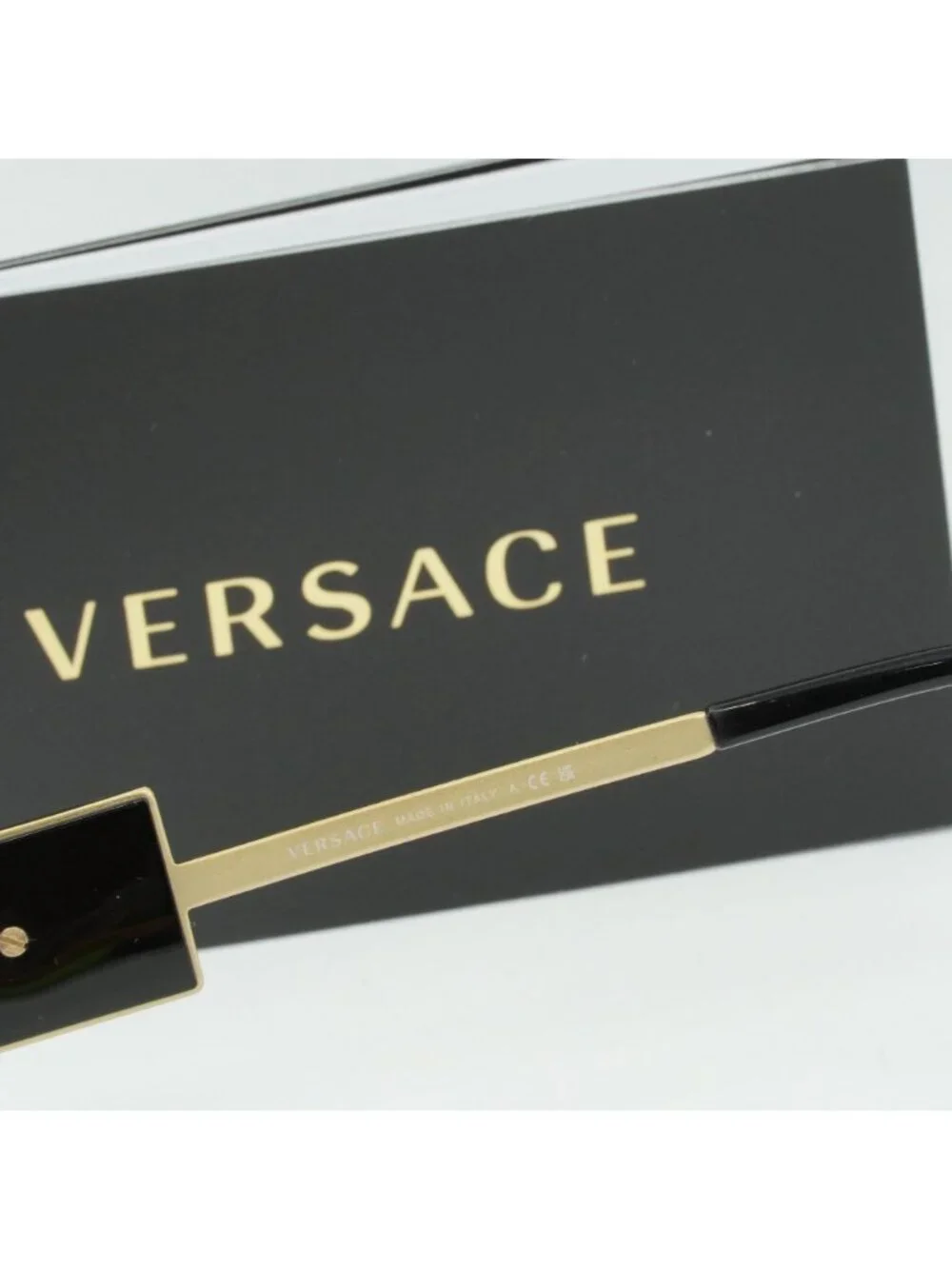 Versace VE2252 100287 Unisex Aviator Sunglasses – Gold / Grey